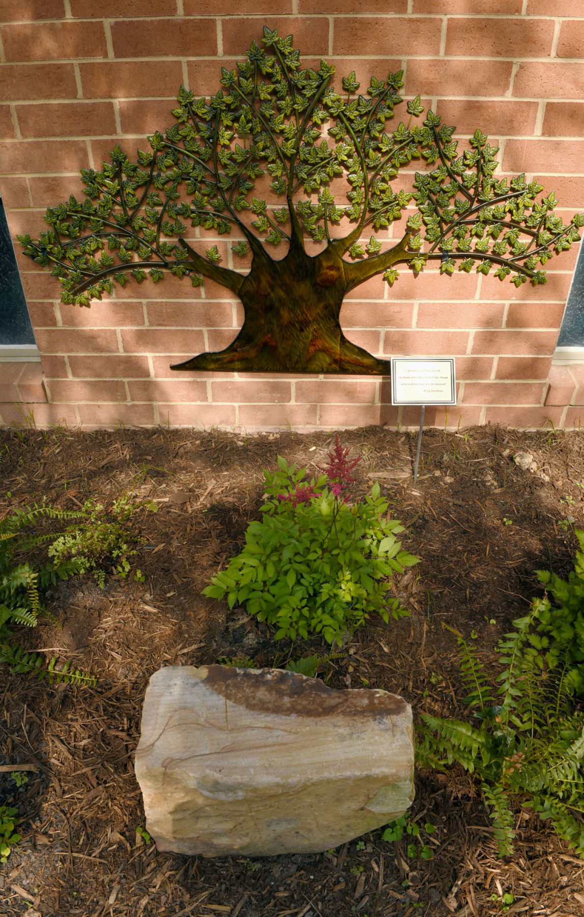 Christ Wesleyan Church prayer garden